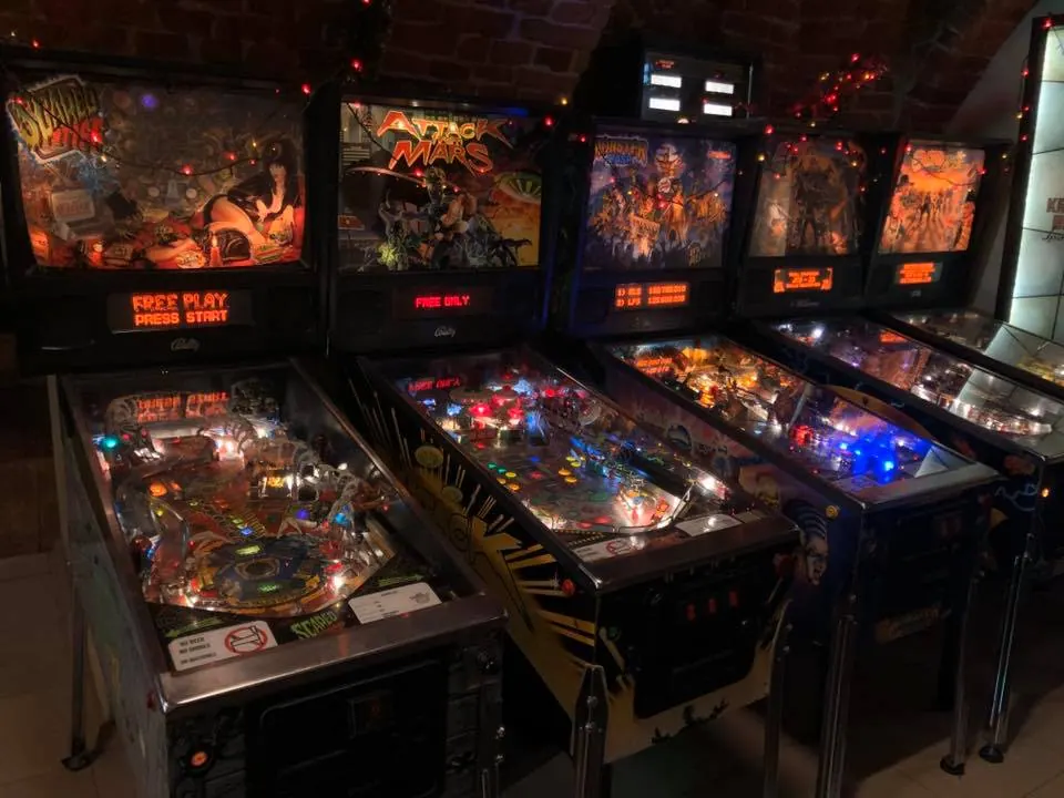 Pinball Museum at ul. Strdomska in Krakow