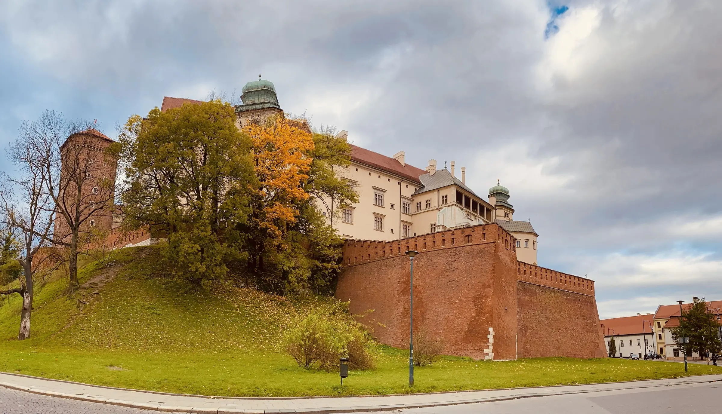 Wawel Hill, a few minutes' walk from Frania Cafe